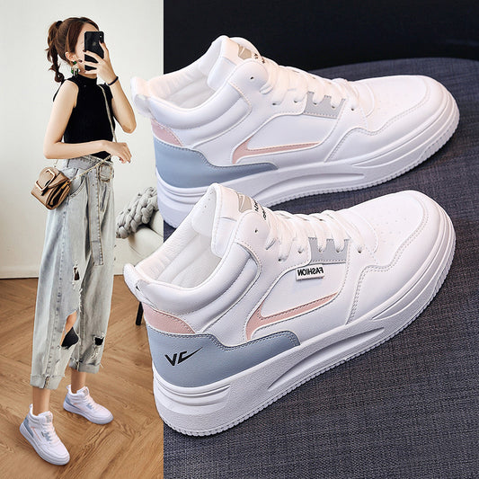 High-top Women's Shoes New Thin Models Versatile And Breathable