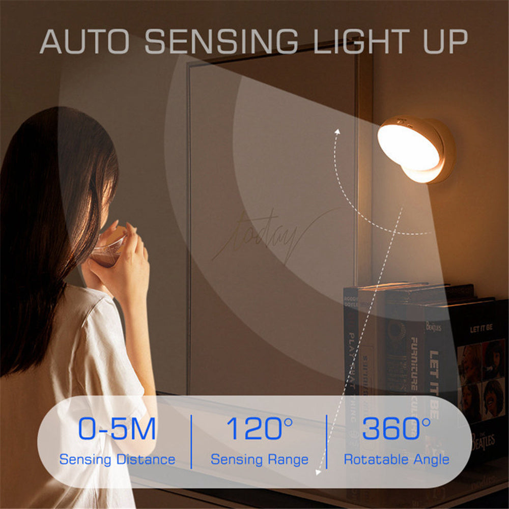 Motion Sensor LED Night Light-Illuminate Your Space with Smart Precision