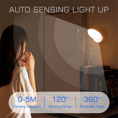 Motion Sensor LED Night Light-Illuminate Your Space with Smart Precision